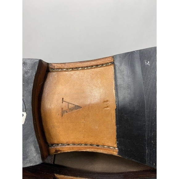 Adelante Chelsea Boots Brown Leather Slip On Ankle Low Women's 11 - Picture 12 of 13